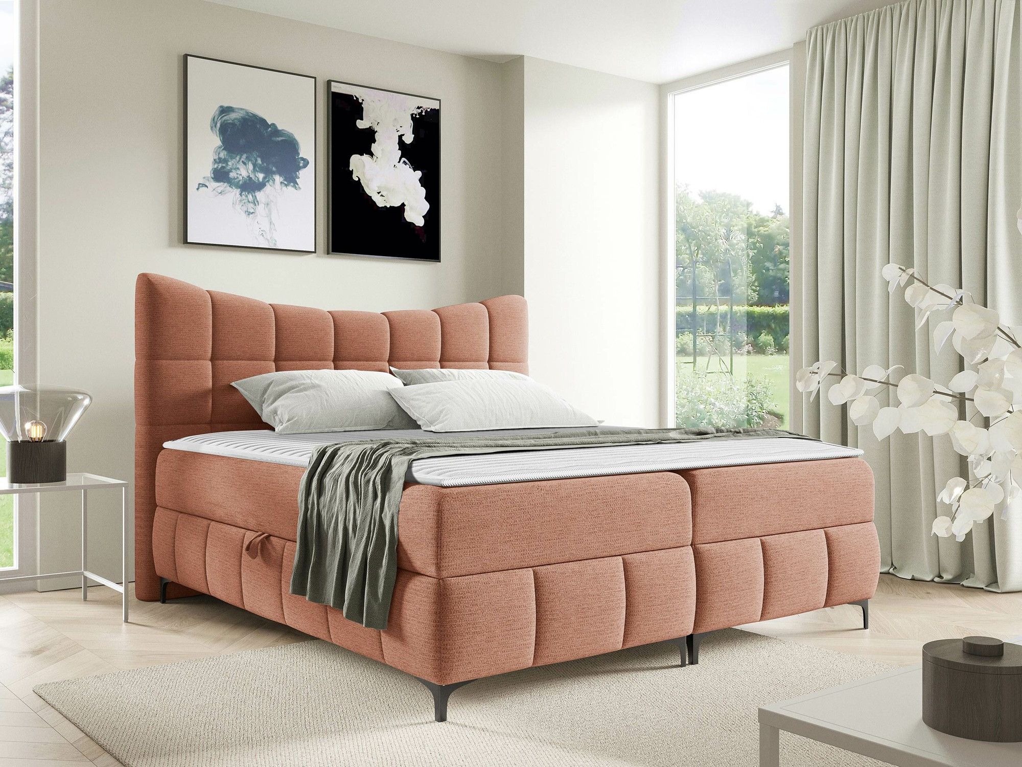 Continental bed Littera (Freya 210.32)