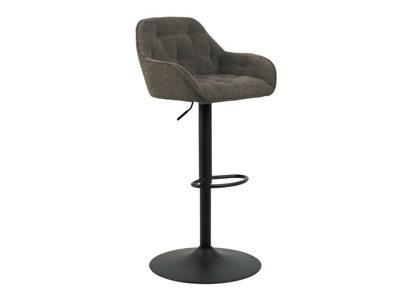 Bar stool Norsica 776 (Black + Brown)