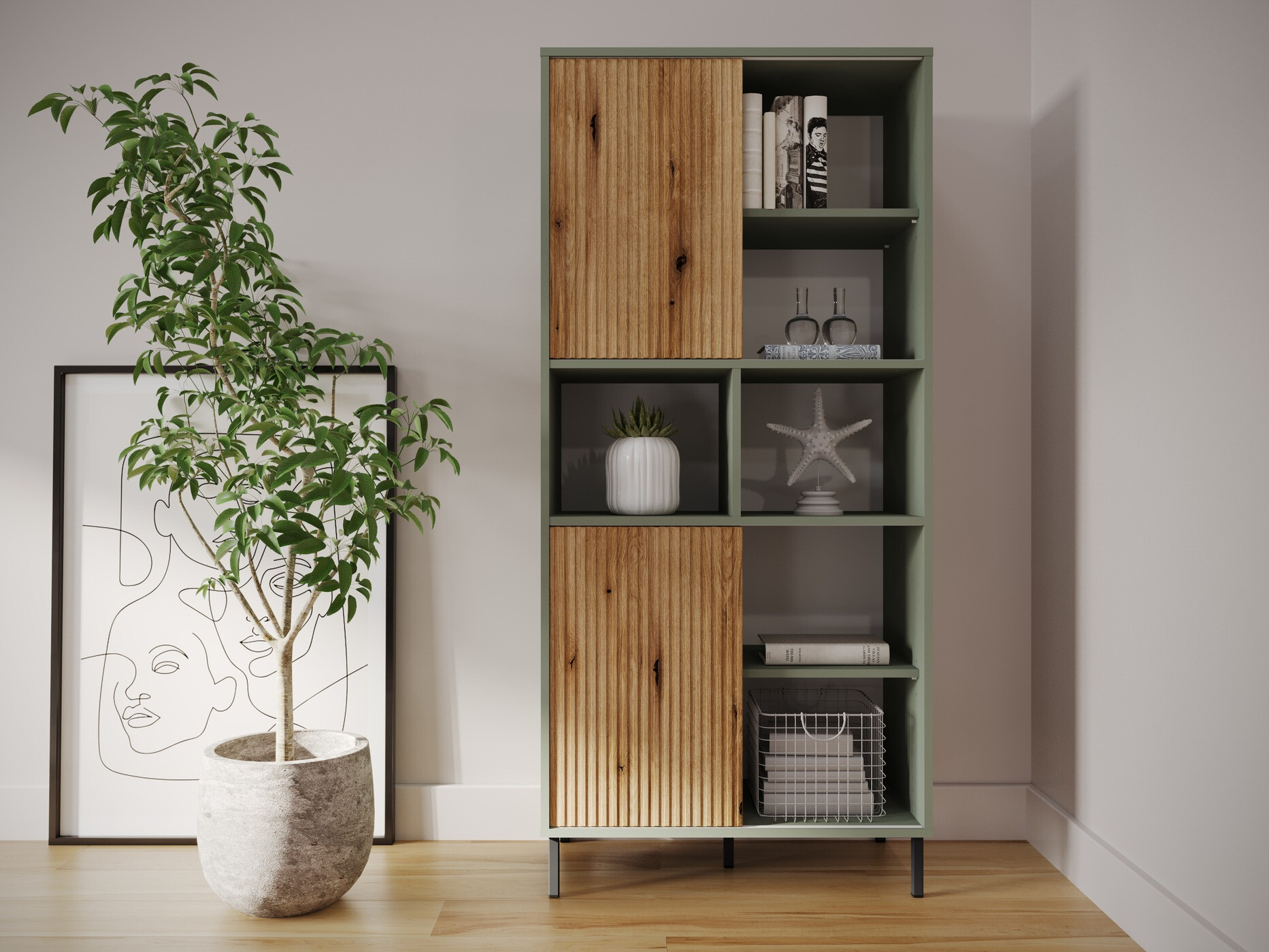 Bookcase Novfera 105