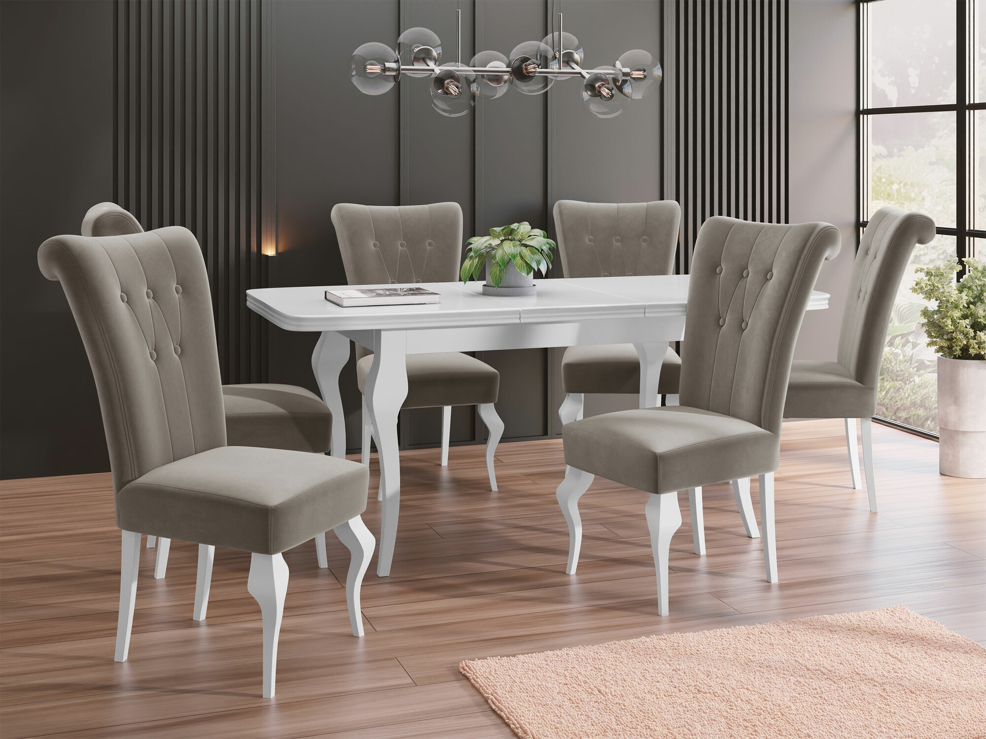 Dining set Comfivo Gallina II (Magic Velvet 2209)