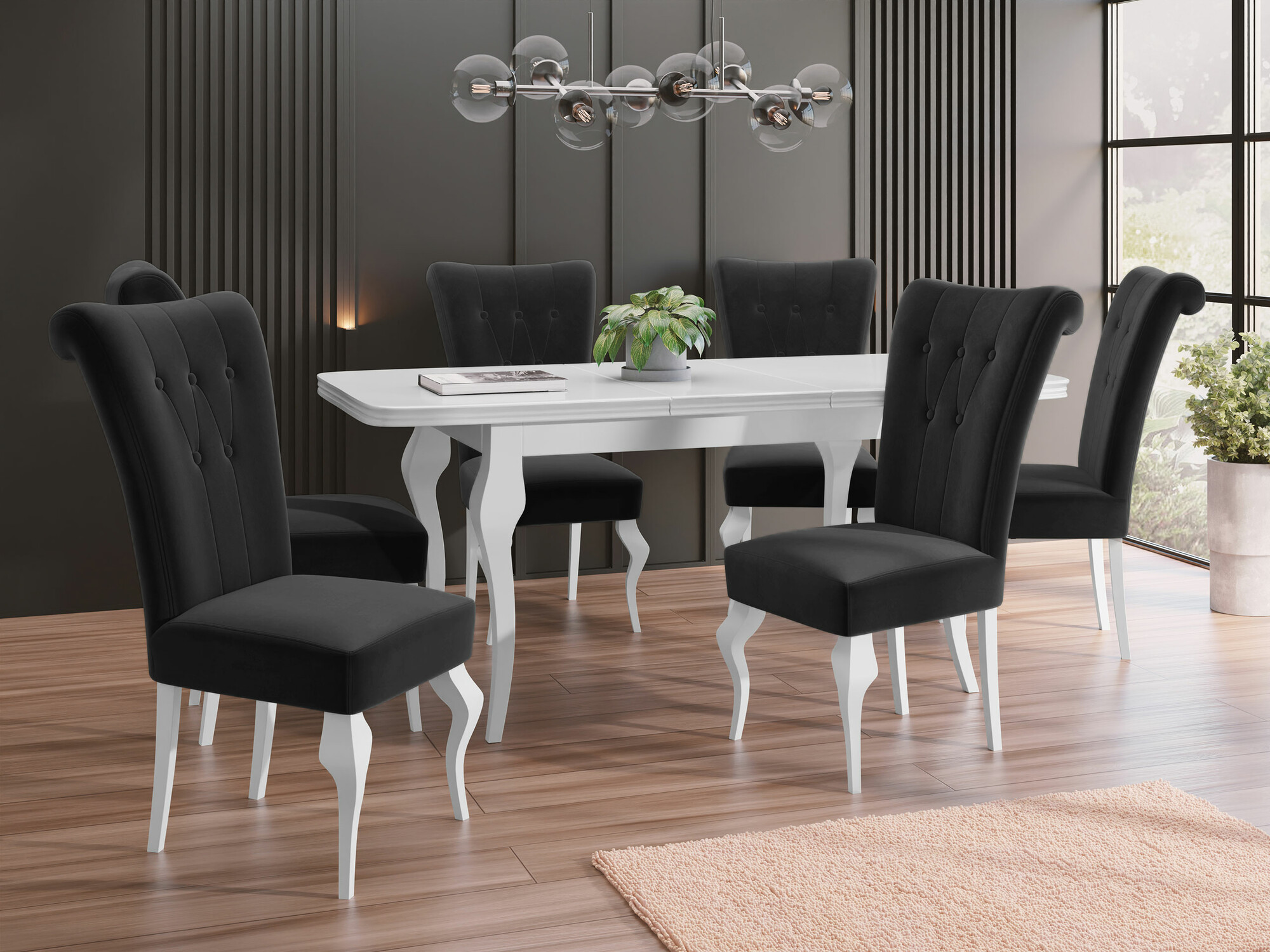 Dining set Comfivo Gallina II (Magic Velvet 2219)