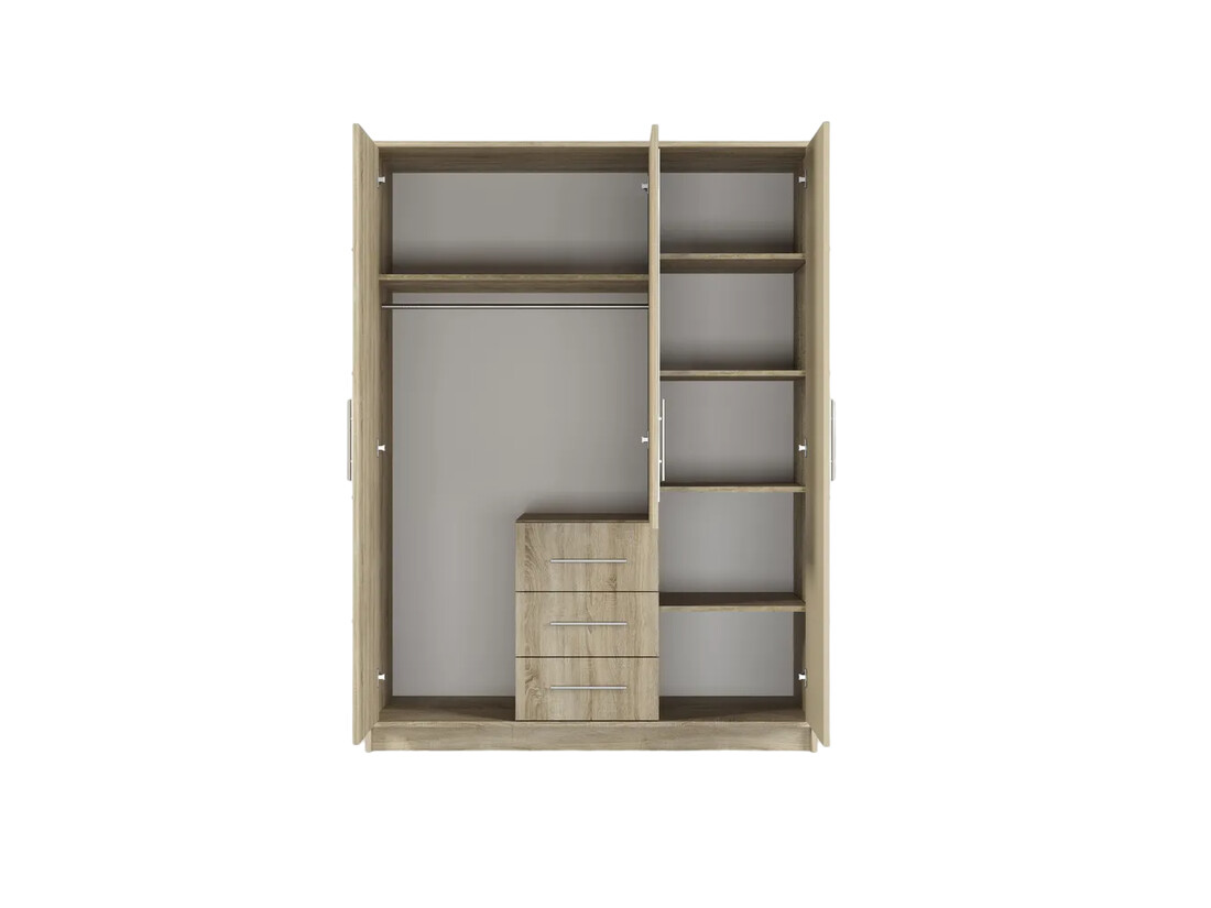 Wardrobe Dortivu II (Wellington oak)