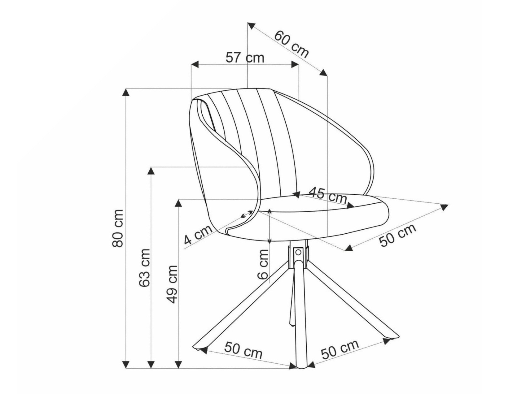 Chair Houston 1871 (Light olive)