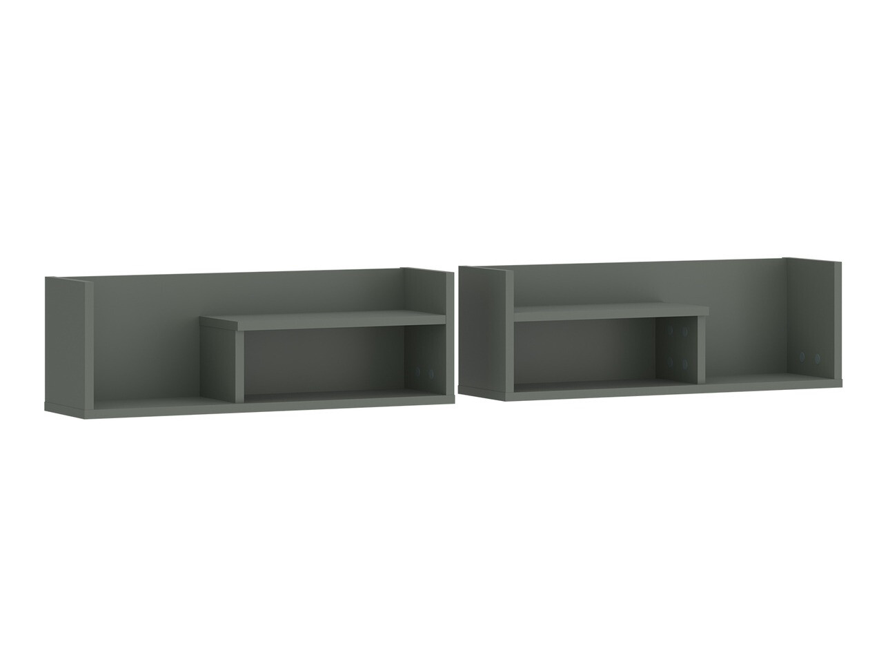 Wall-mounted set of shelves Morelmi 111