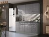 Modular cabinet with doors Multi Grey 103