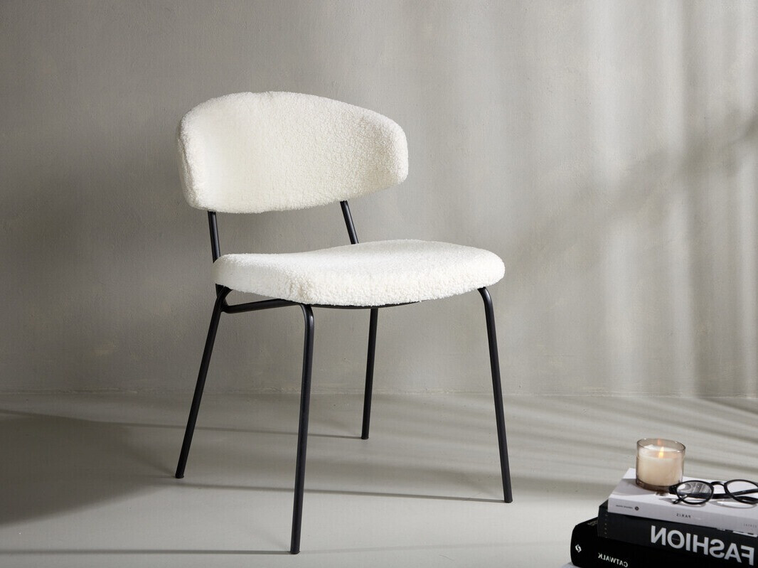 Chair Dallas 4533 (White + Black)