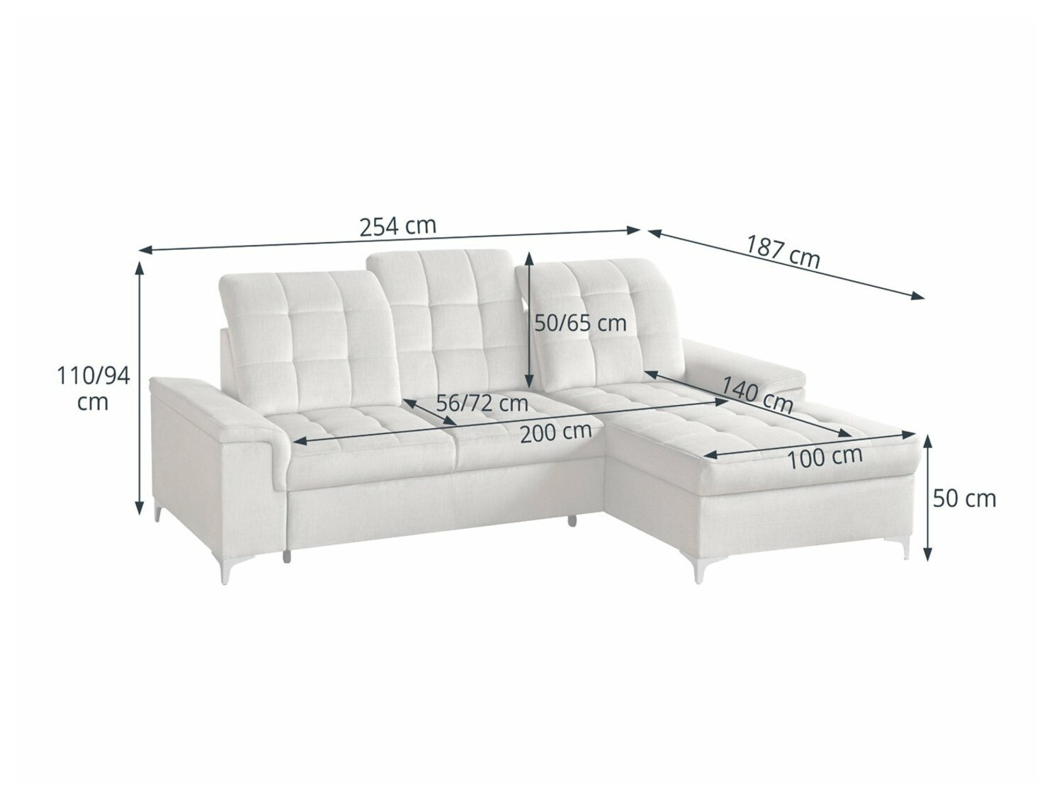 Corner sofa Boston 587 (Voss 28)