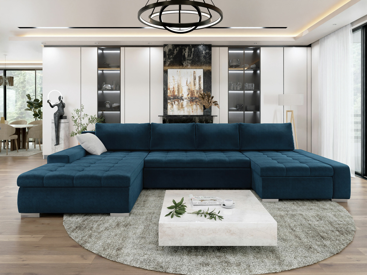 Corner sofa Comfivo 106 (Kronos 05 + Uttario Velvet 2973)