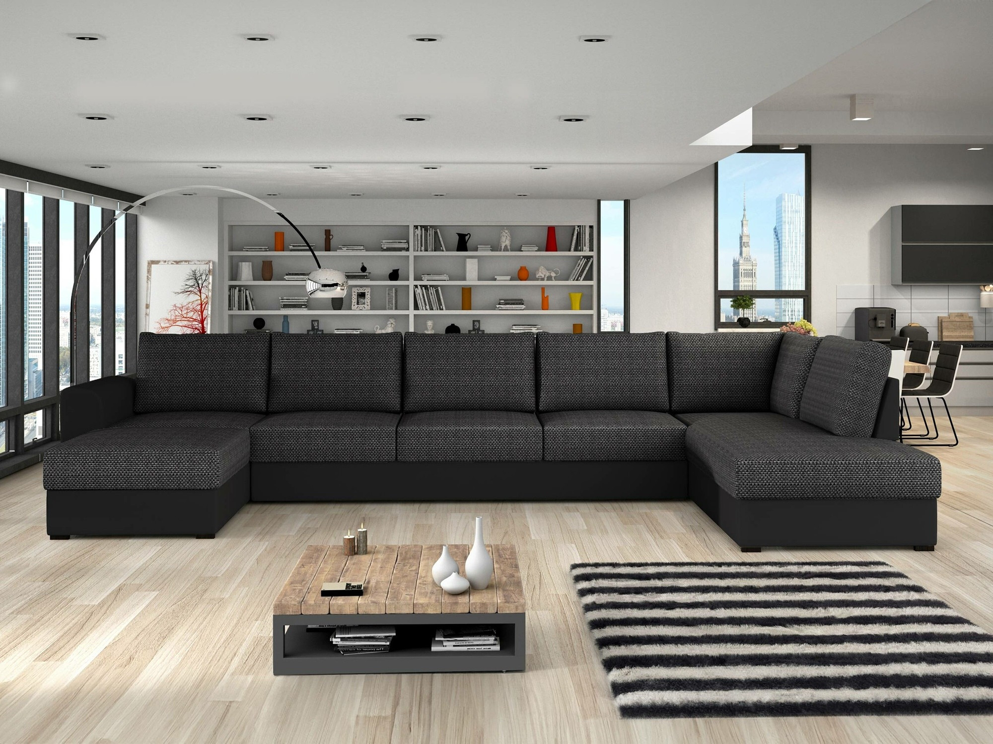 Corner sofa Comfivo Flumen I (Soft 011 + Majorka 03)