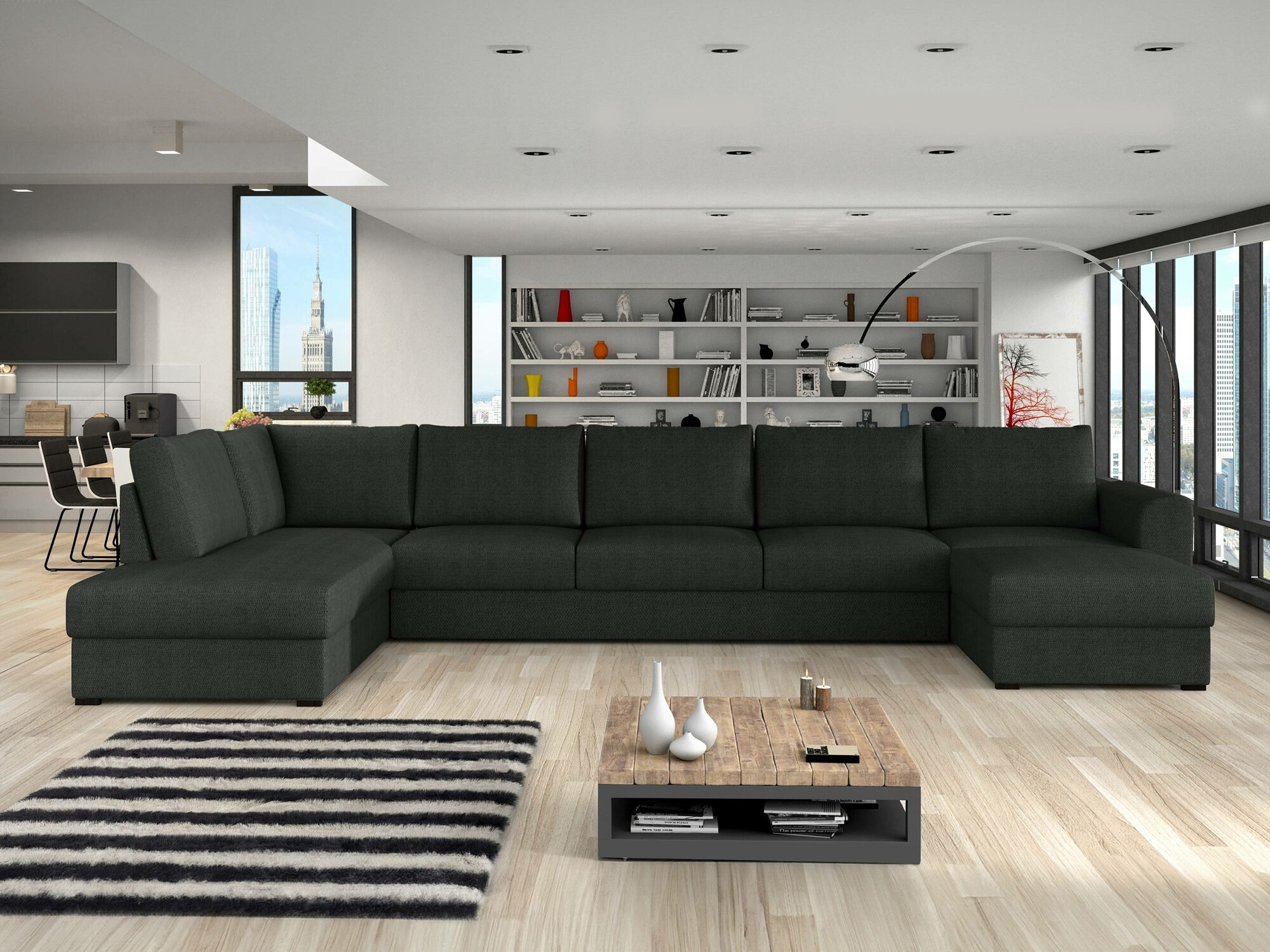 Corner sofa Comfivo Flumen I (Twist 23)