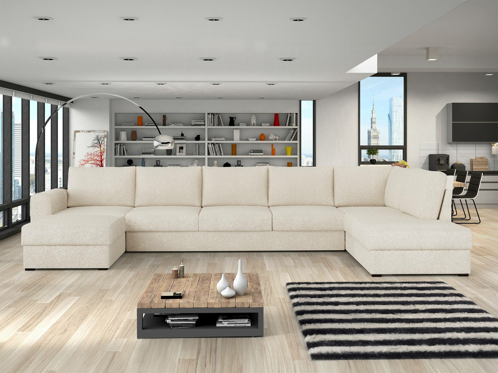 Corner sofa Comfivo Flumen III (Abriamo 03)