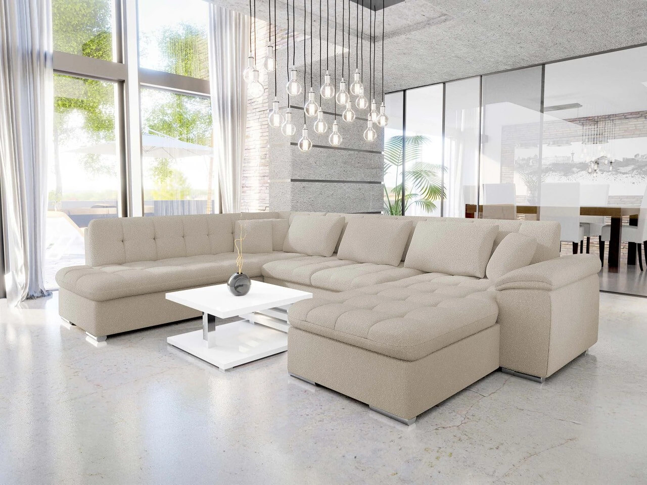 Corner sofa Comfivo Gemma V (Baloo 2074)