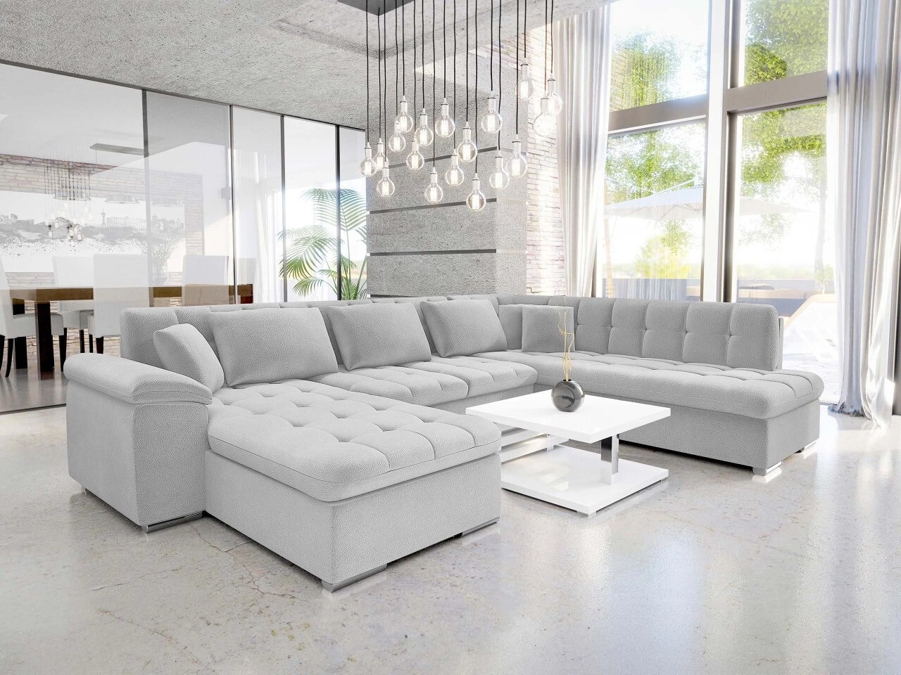Corner sofa Comfivo Gemma V (Hoton 204.01)