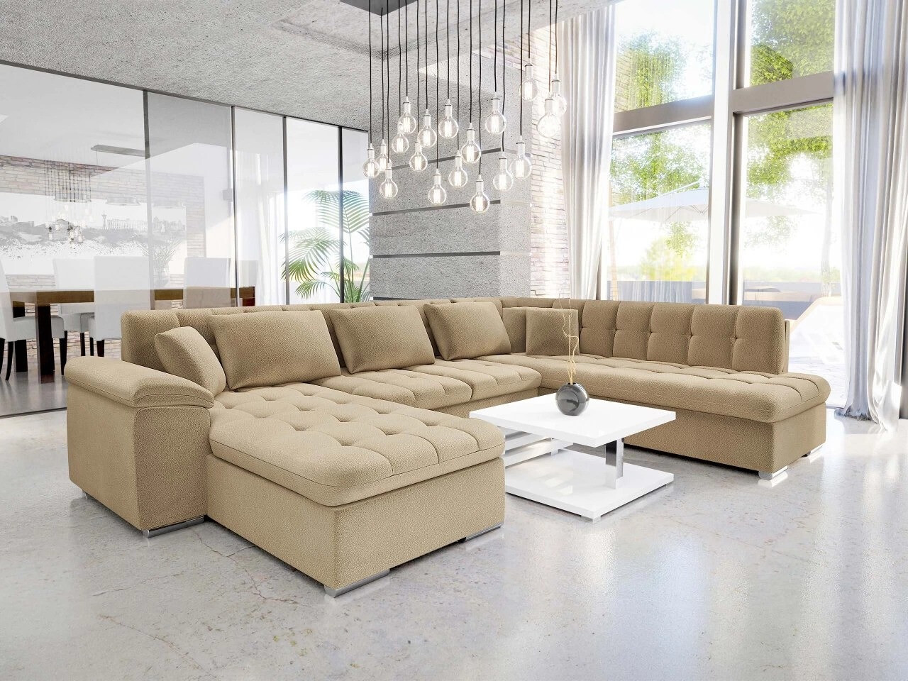 Corner sofa Comfivo Gemma V (Hoton 204.10)