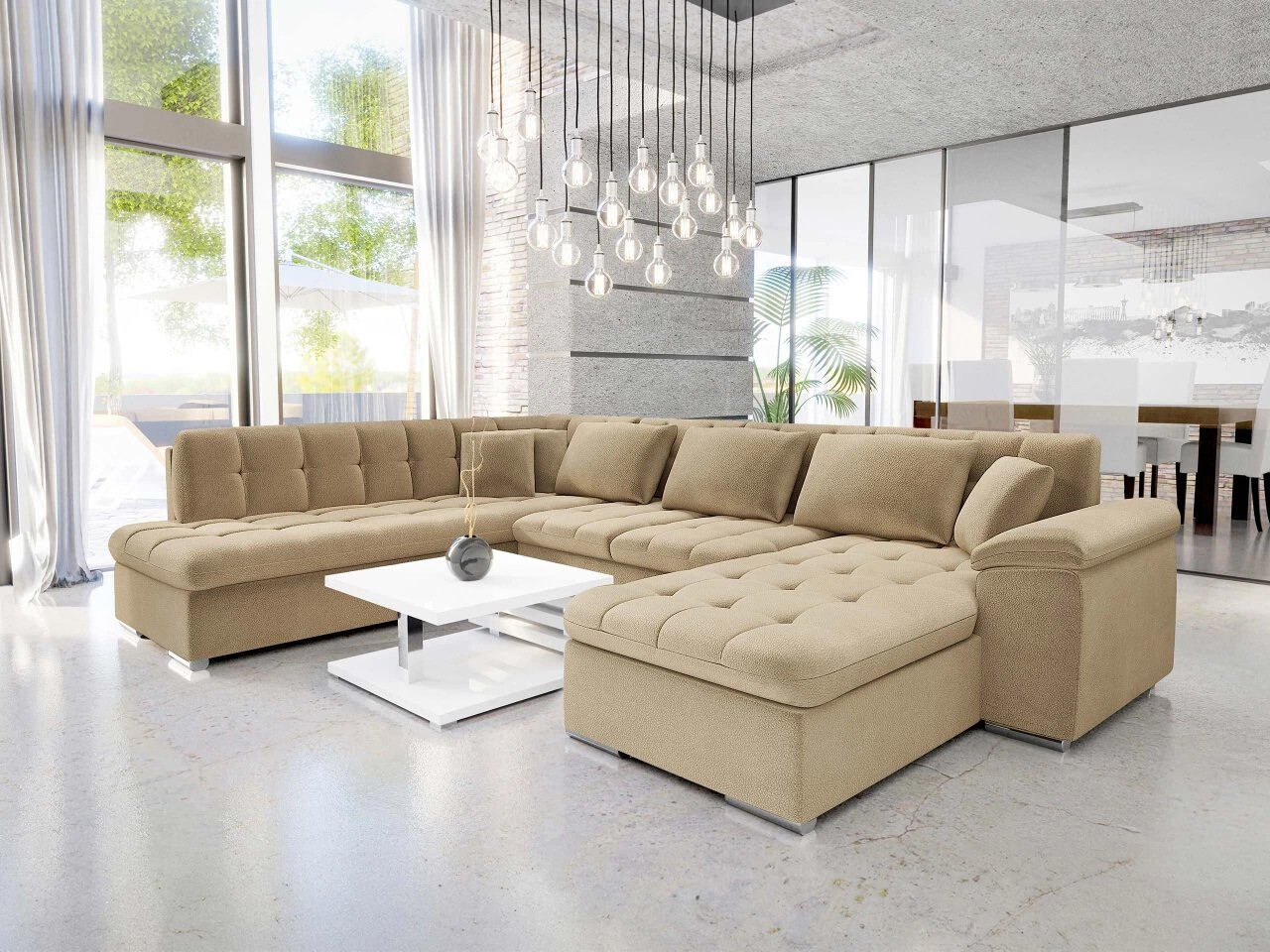 Corner sofa Comfivo Gemma V (Hoton 204.10)