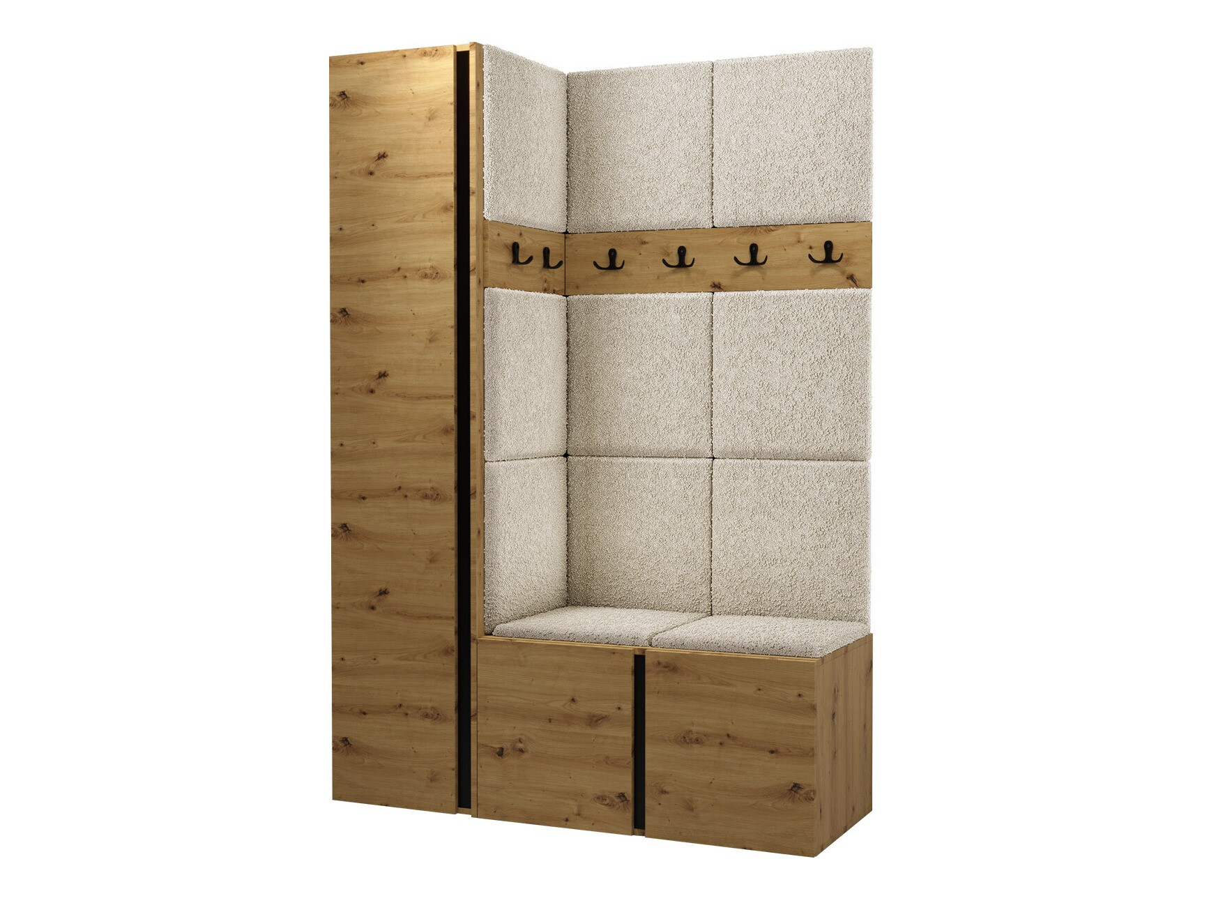 Hallway set Pinis IX (Artisan oak)