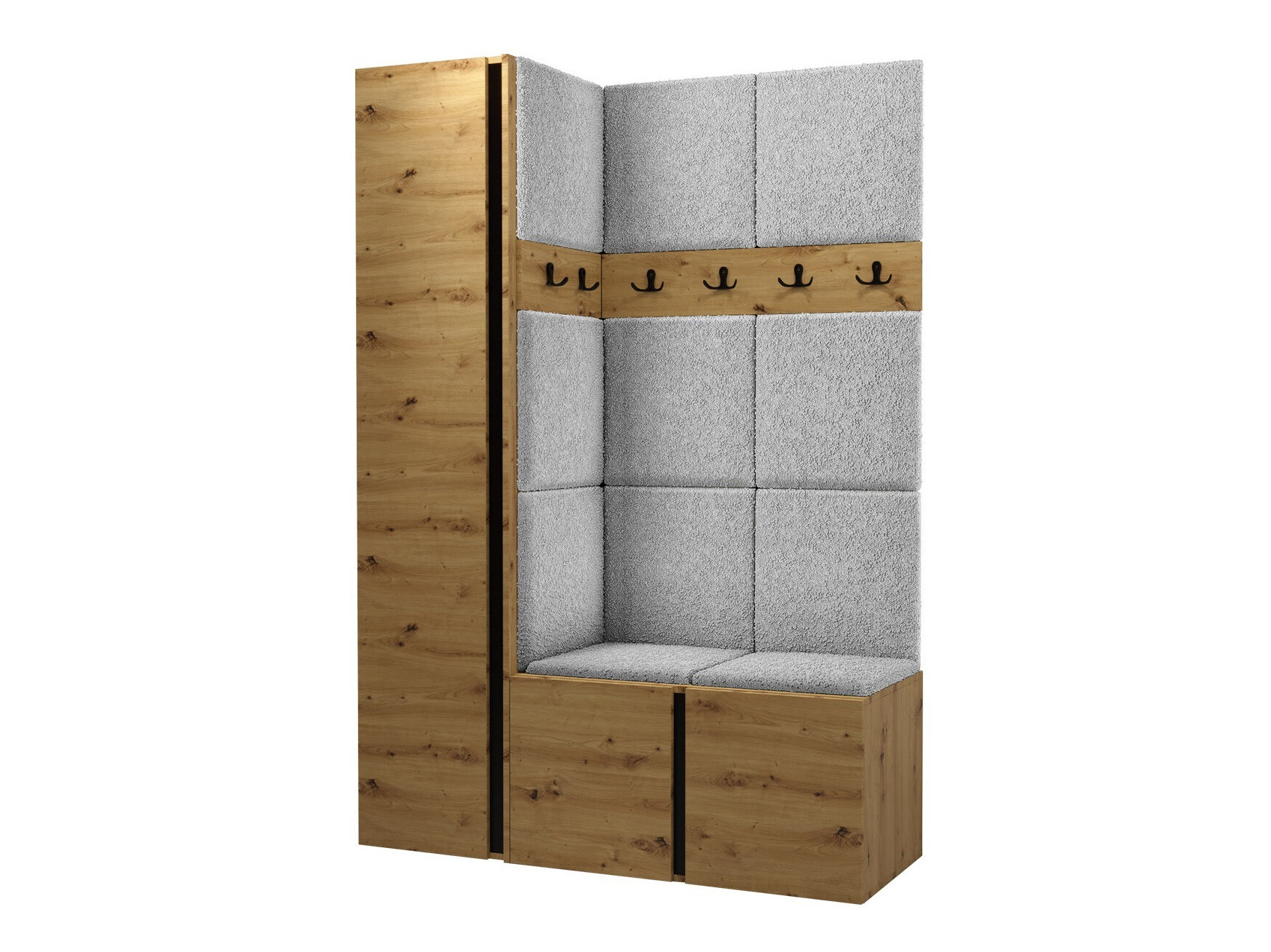 Hallway set Pinis IX (Artisan oak)