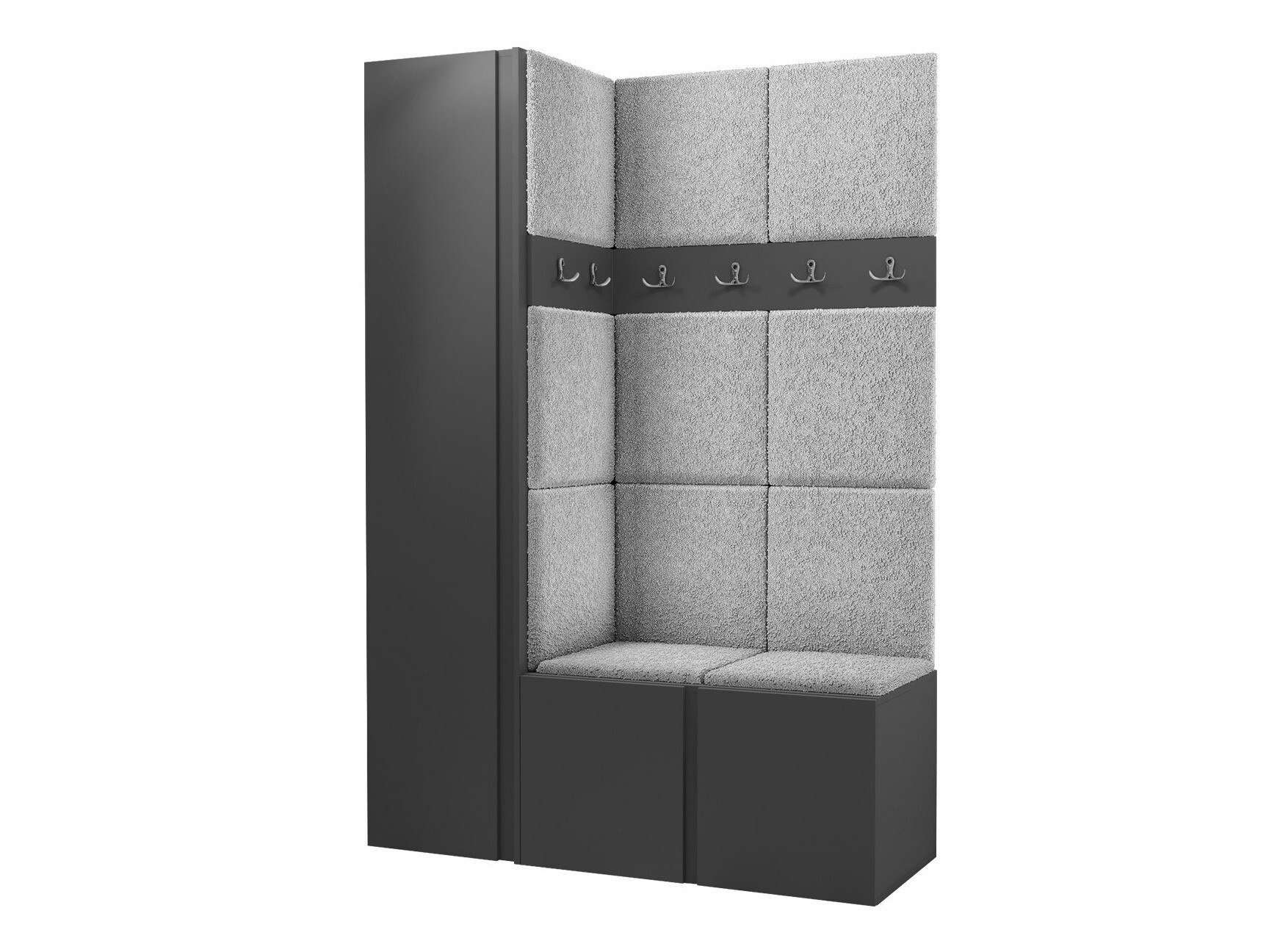 Hallway set Pinis IX (Graphite)