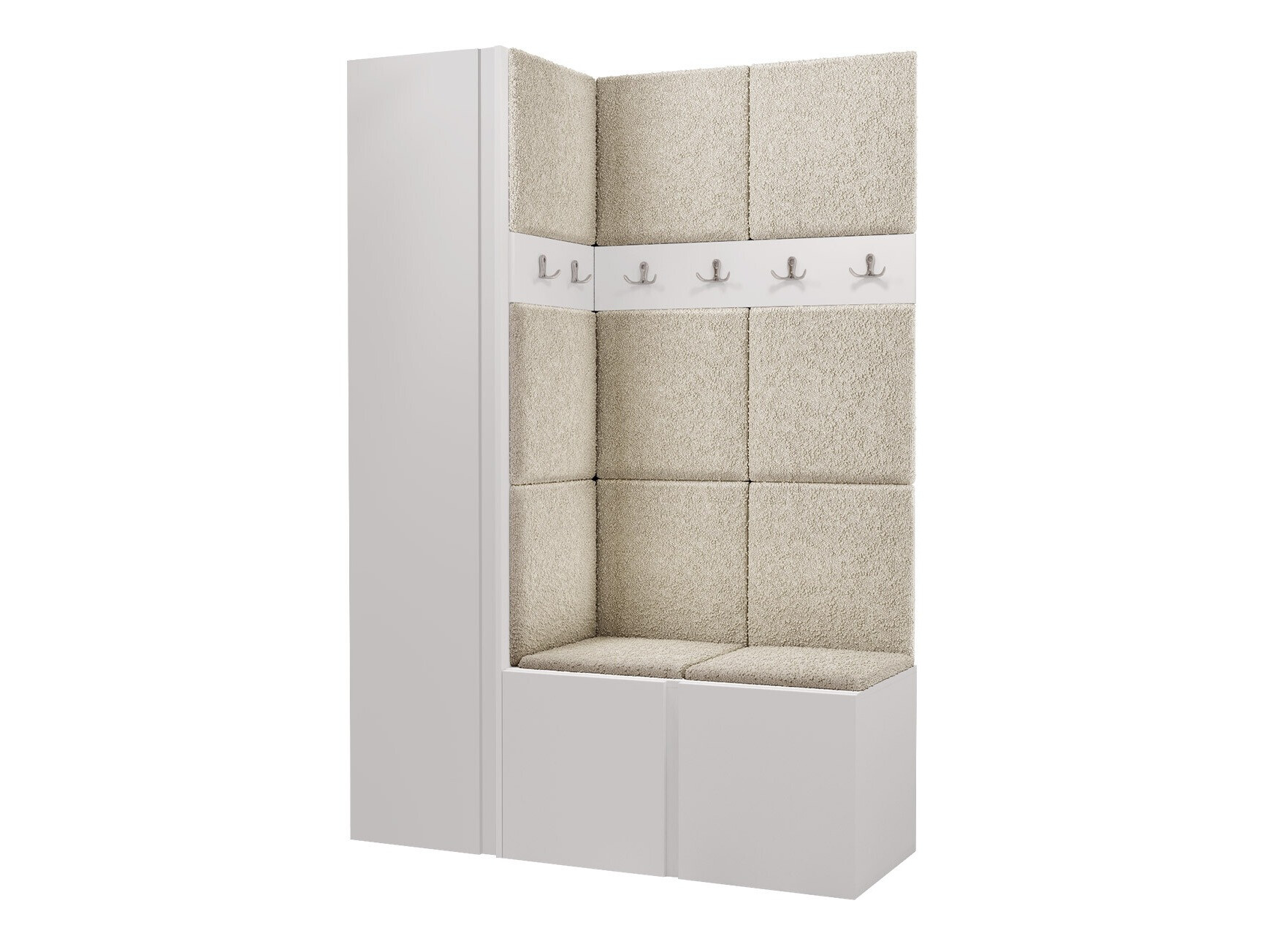 Hallway set Pinis IX (White)