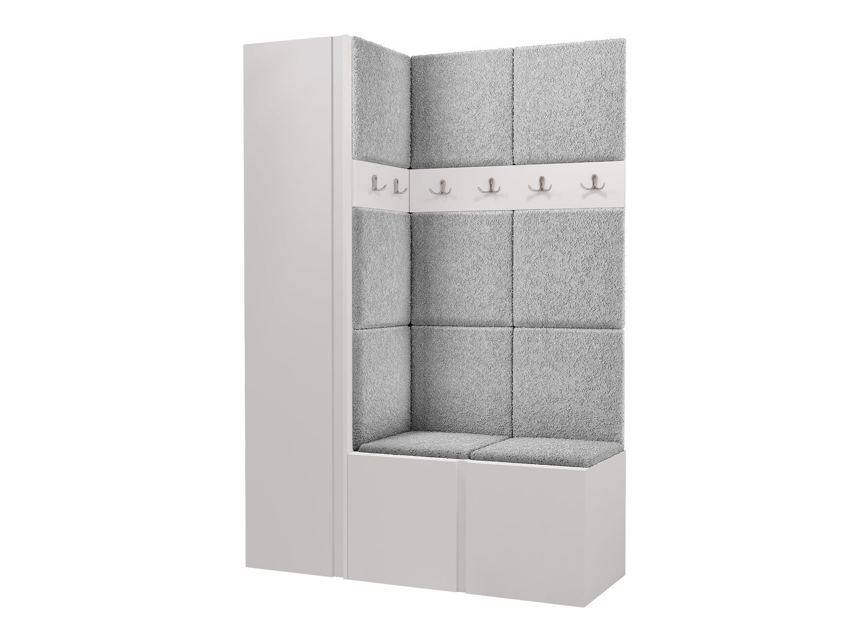 Hallway set Pinis IX (White)