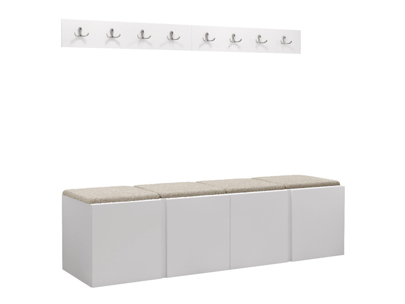 Hallway set Pinis VII (White)