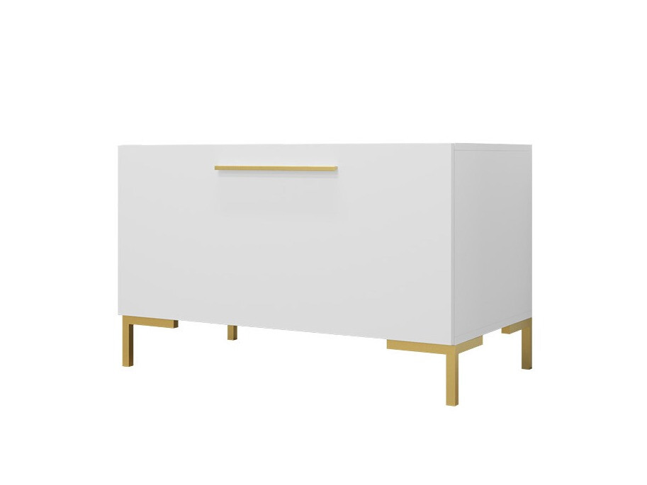 Shoe cabinet Nomal (White + Golden)