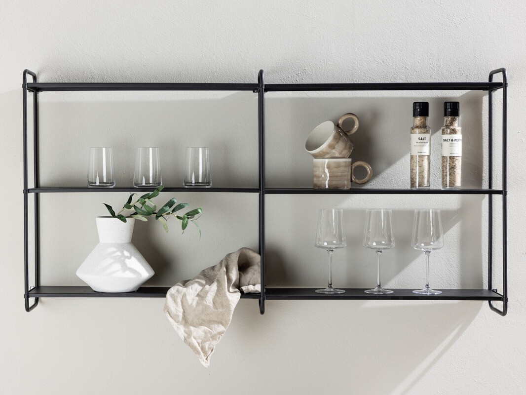 Wall shelf Dallas 4551 (Black)