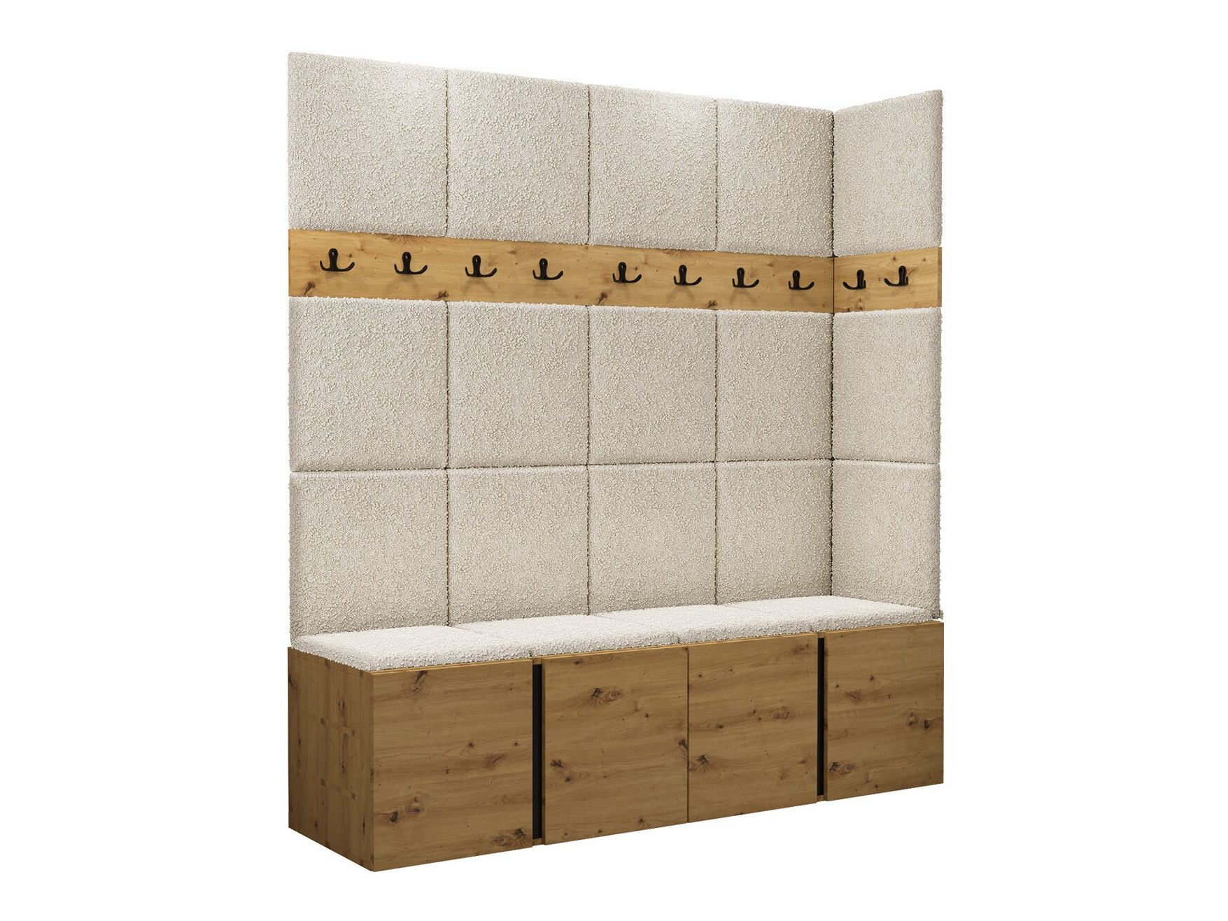 Hallway set Pinis II (Artisan oak)