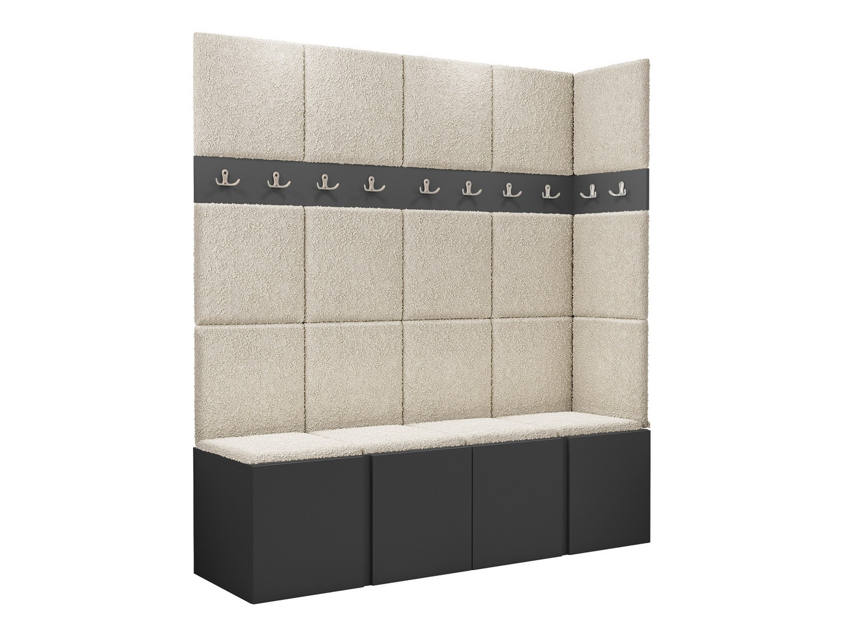 Hallway set Pinis II (Graphite)