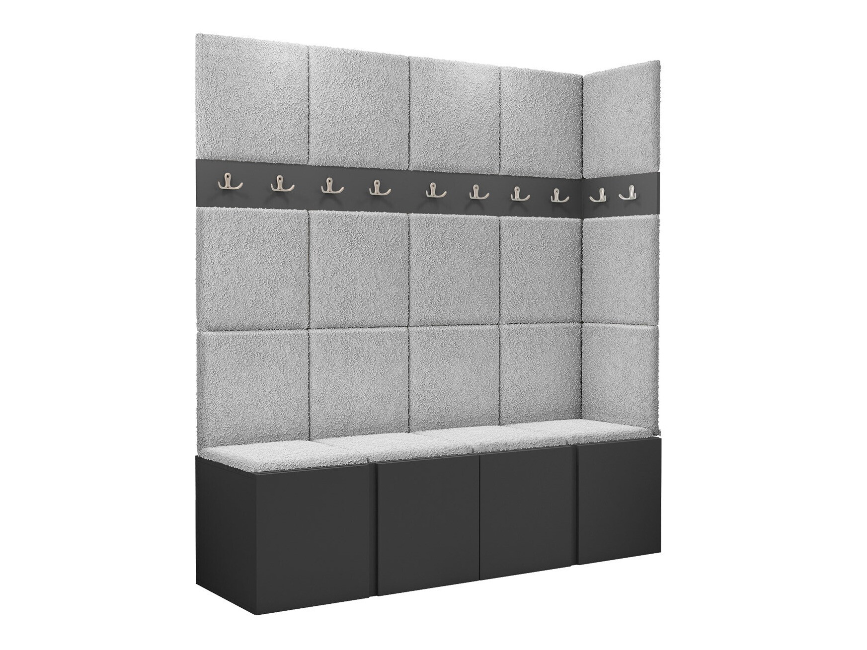 Hallway set Pinis II (Graphite)