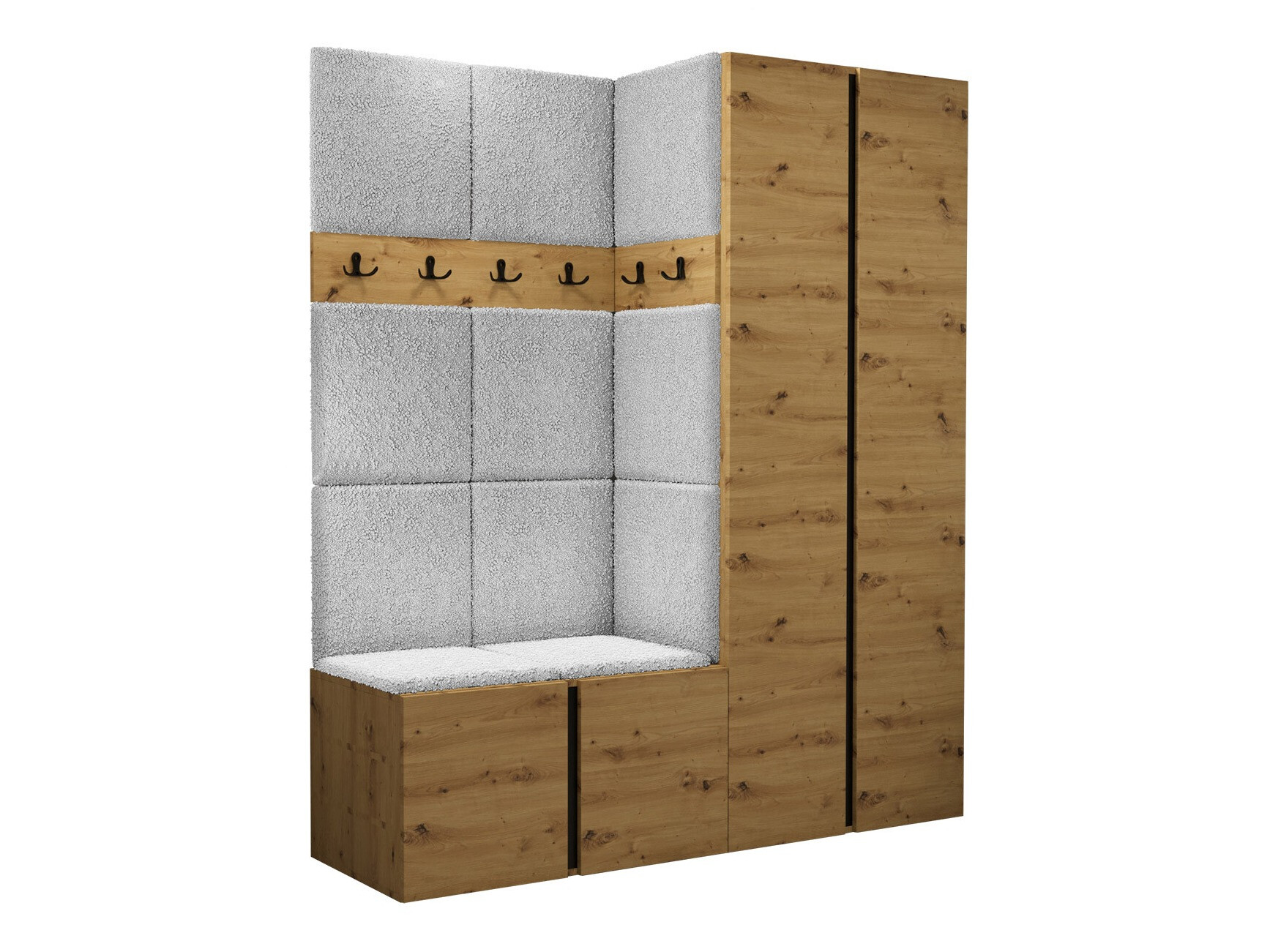 Hallway set Pinis III (Artisan oak)