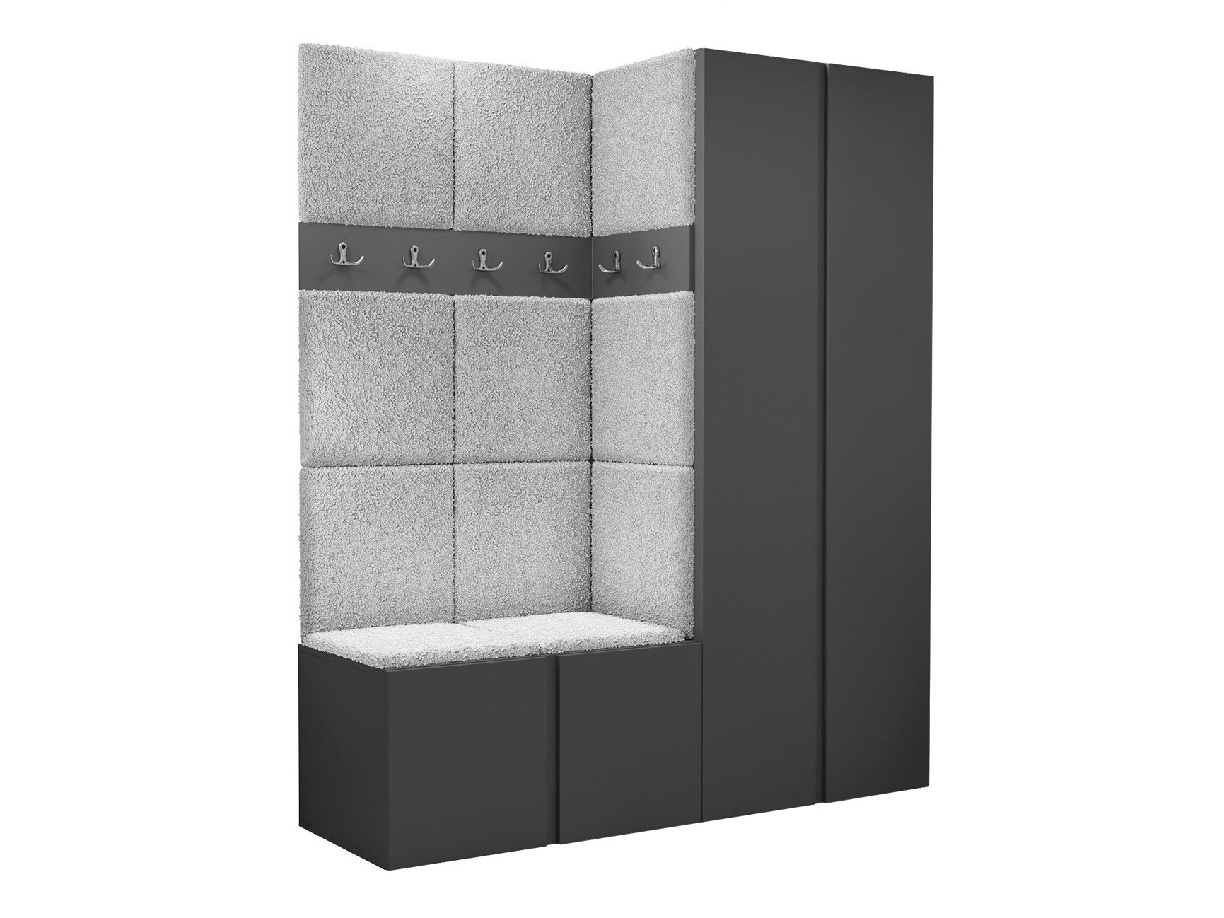 Hallway set Pinis III (Graphite)