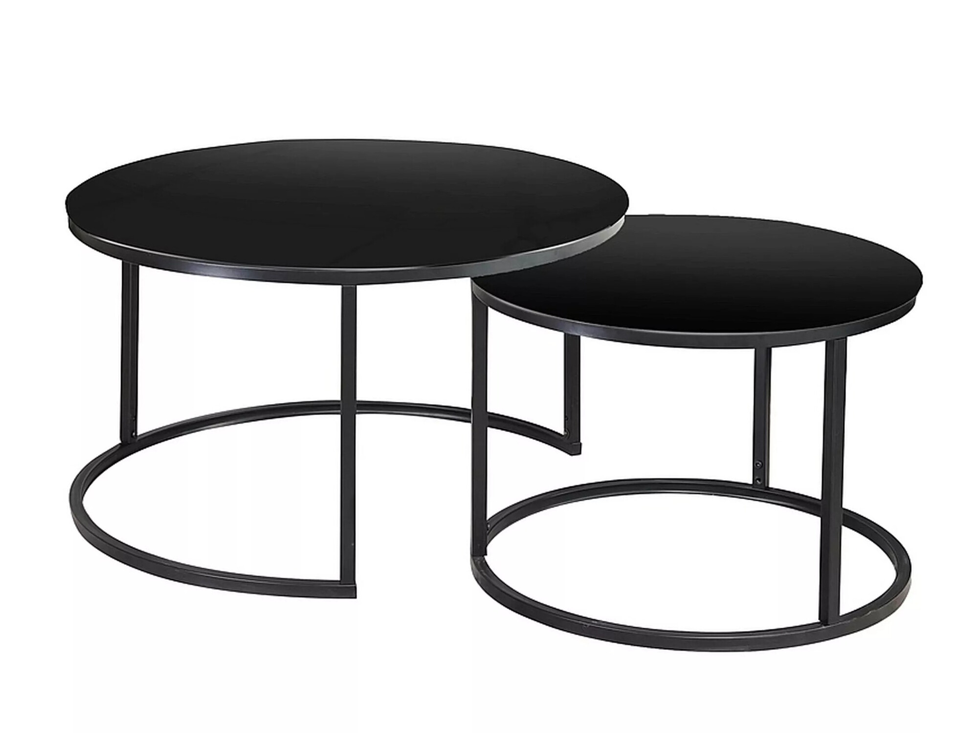 Nest of coffee tables Detroit 494 (Black)