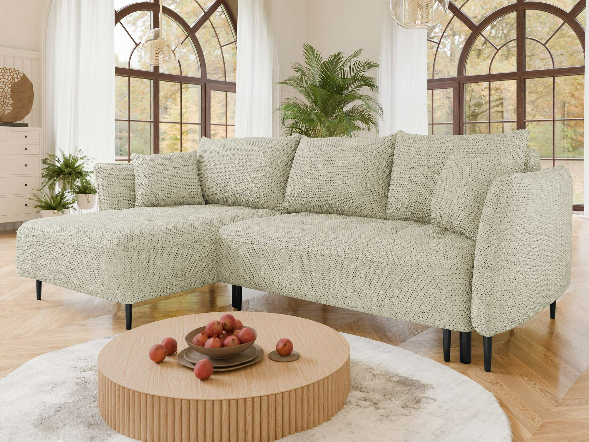 Corner sofa TrendyNest Cervon (Onega 02)