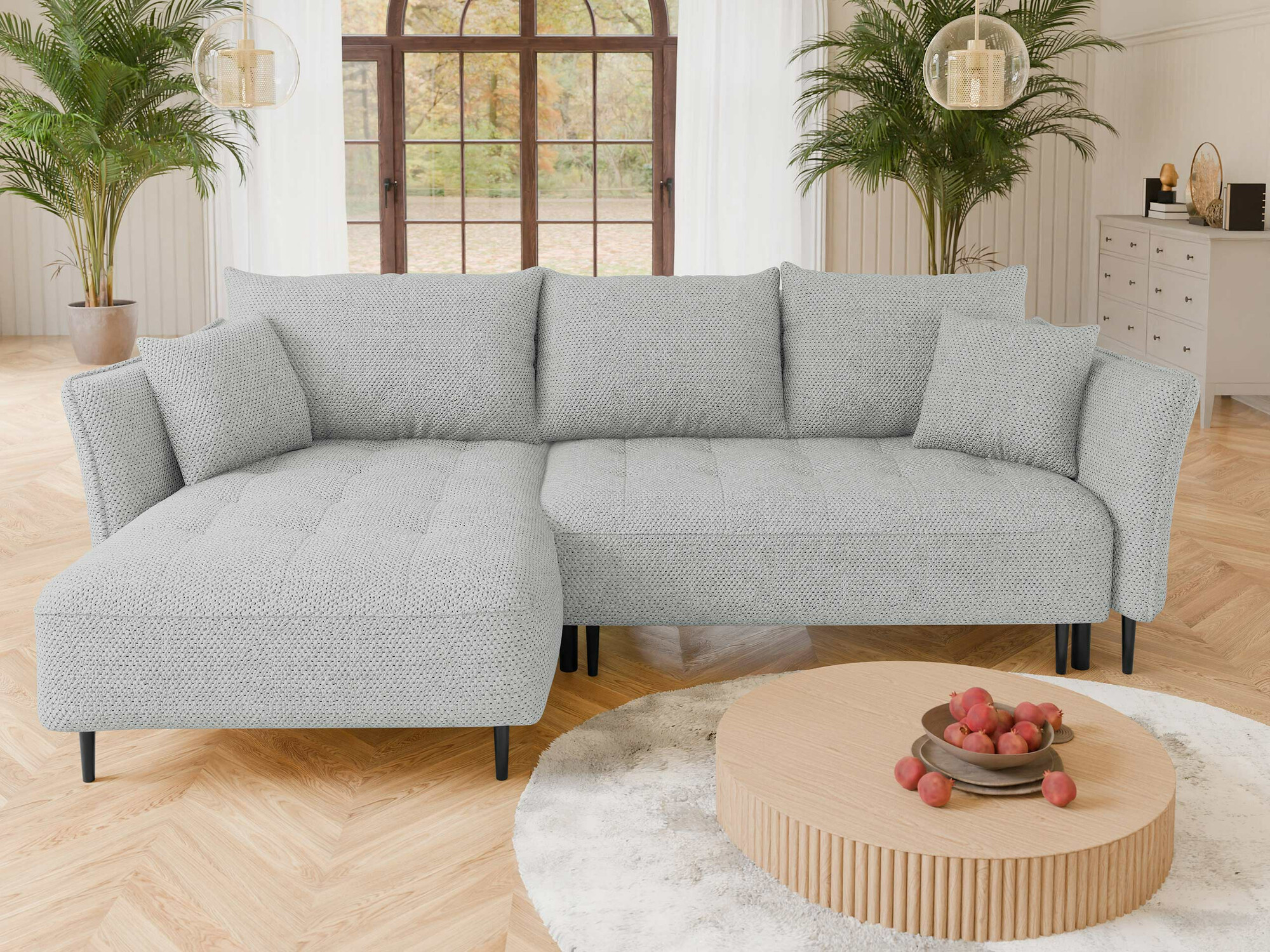 Corner sofa TrendyNest Cervon (Onega 08)