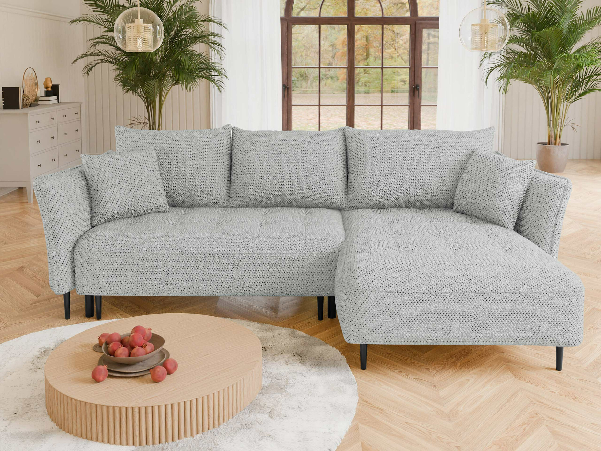 Corner sofa TrendyNest Cervon (Onega 08)