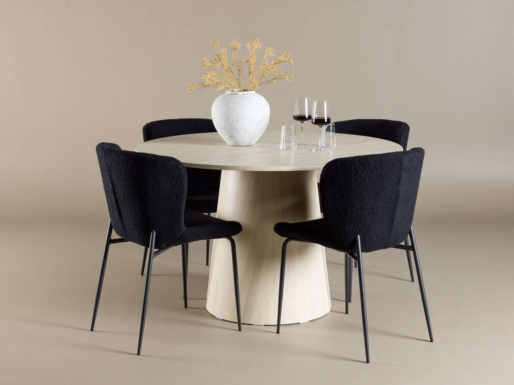 Dining set Dallas 4554 (Black)