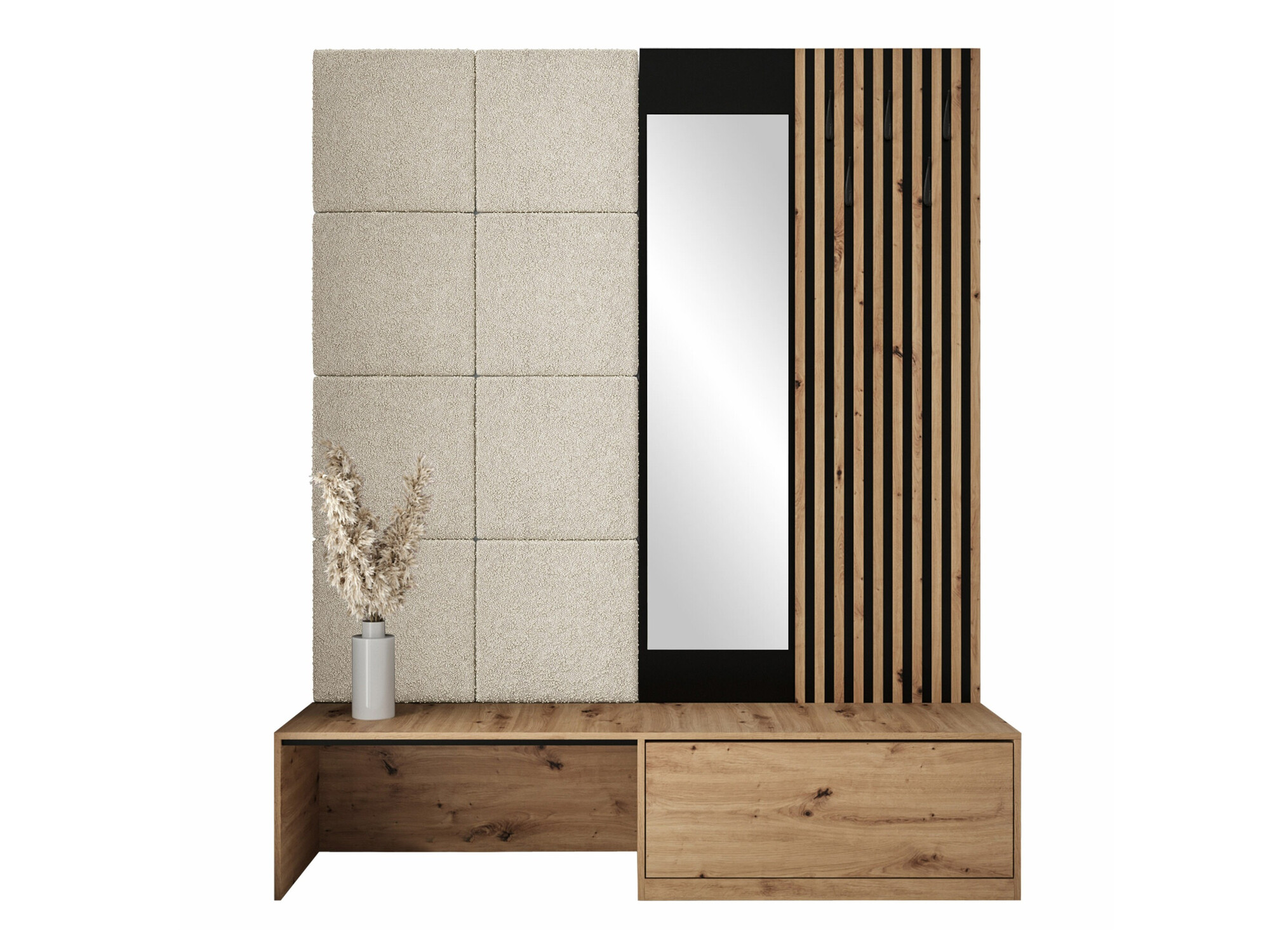 Hallway set Fabor (Artisan oak + Abriamo 03)