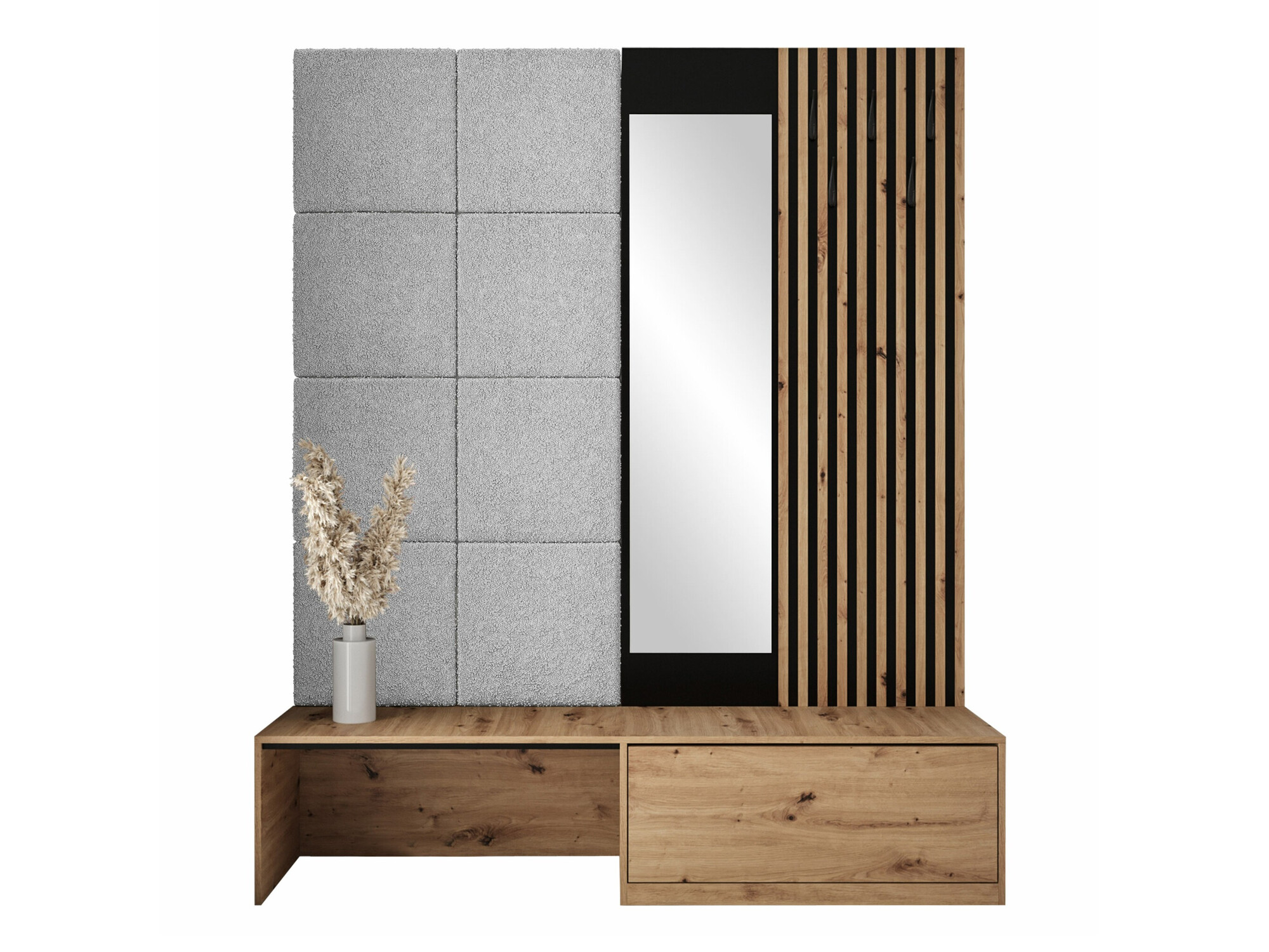 Hallway set Fabor (Artisan oak + Abriamo 06)