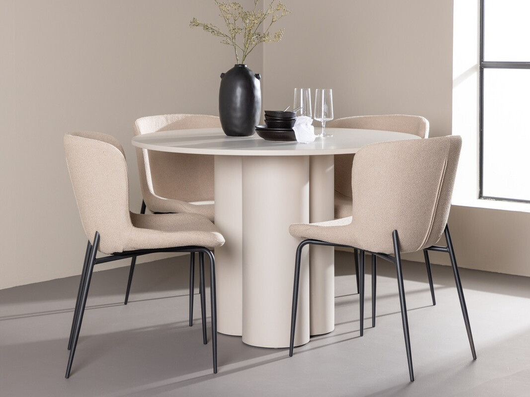 Dining set Dallas 4562 (Beige)