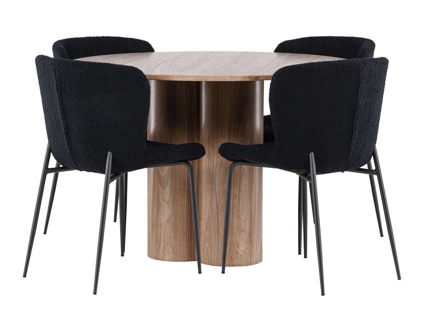 Dining set Dallas 4562 (Brown)