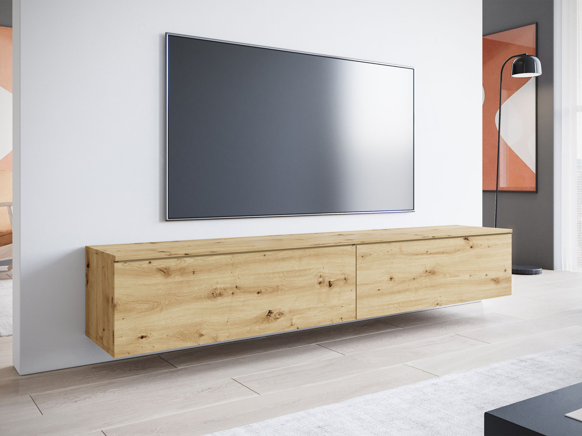 TV stand Scientia I (Artisan oak)