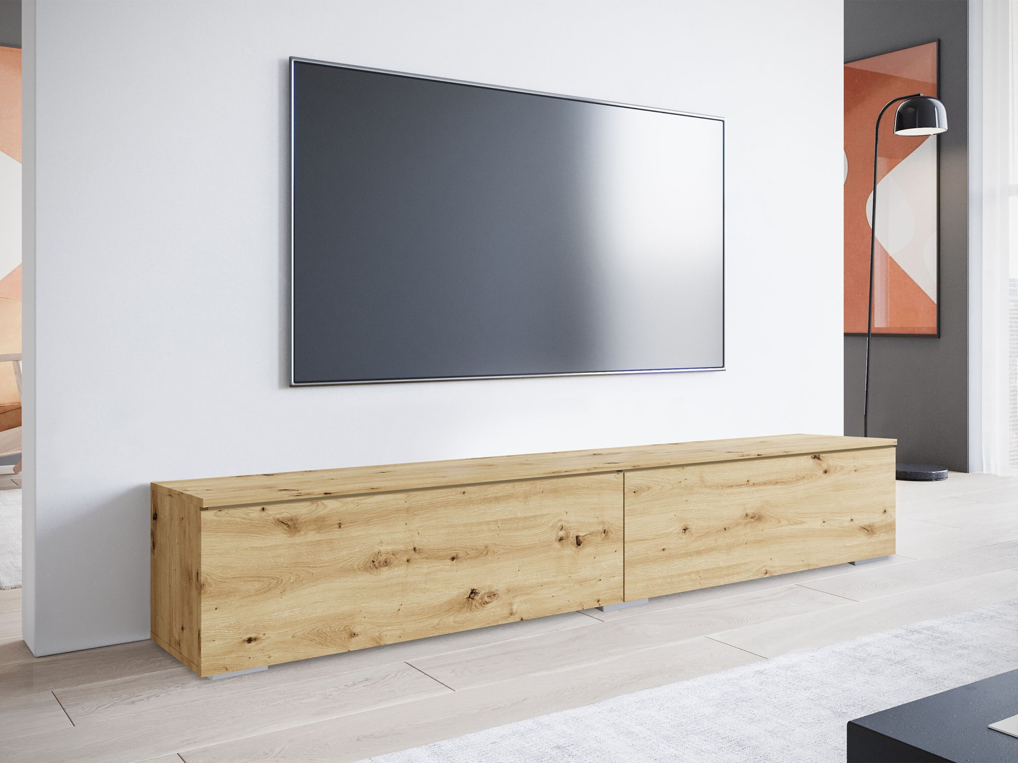 TV stand Scientia I (Artisan oak)