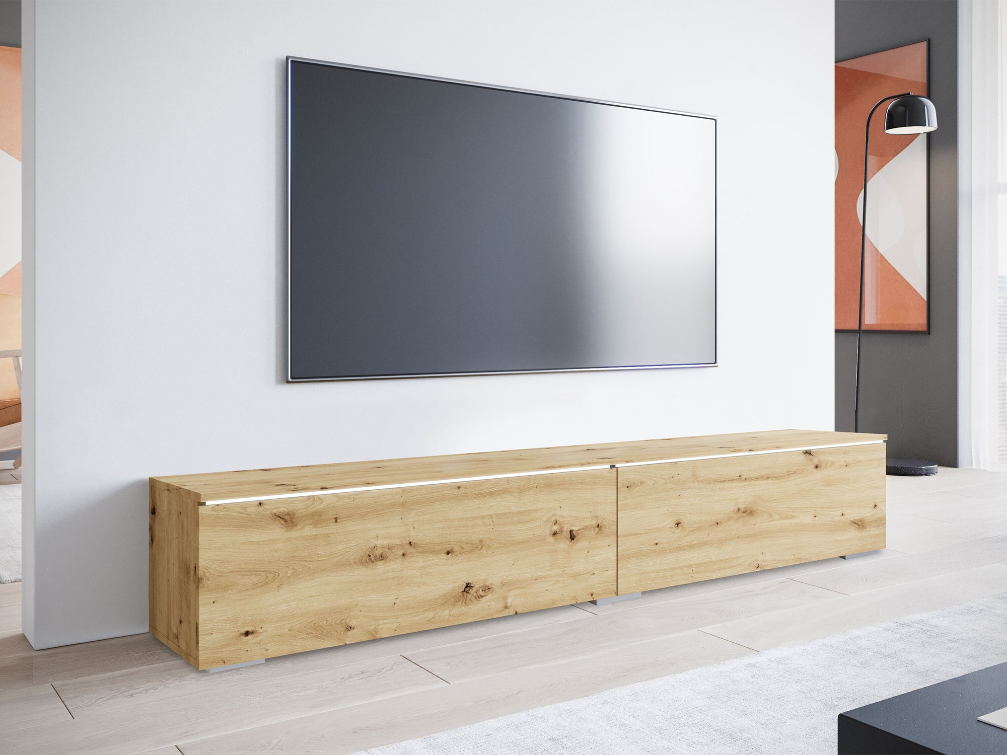 TV stand Scientia I (Artisan oak)