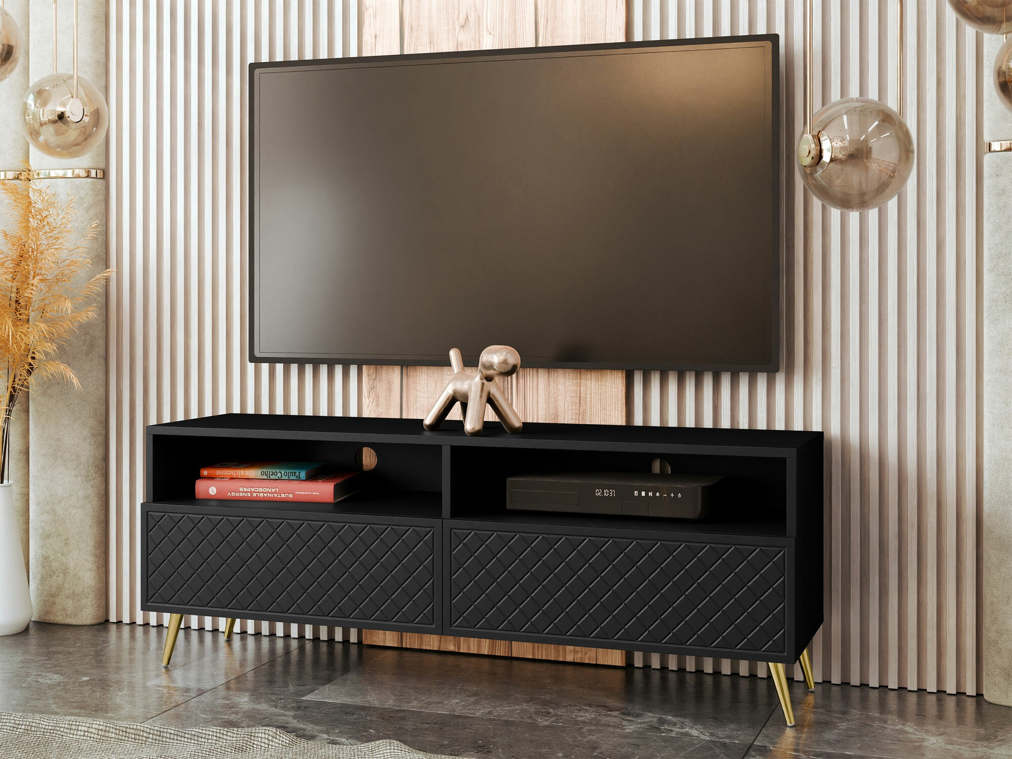 TV stand Comfivo 487 (Black)