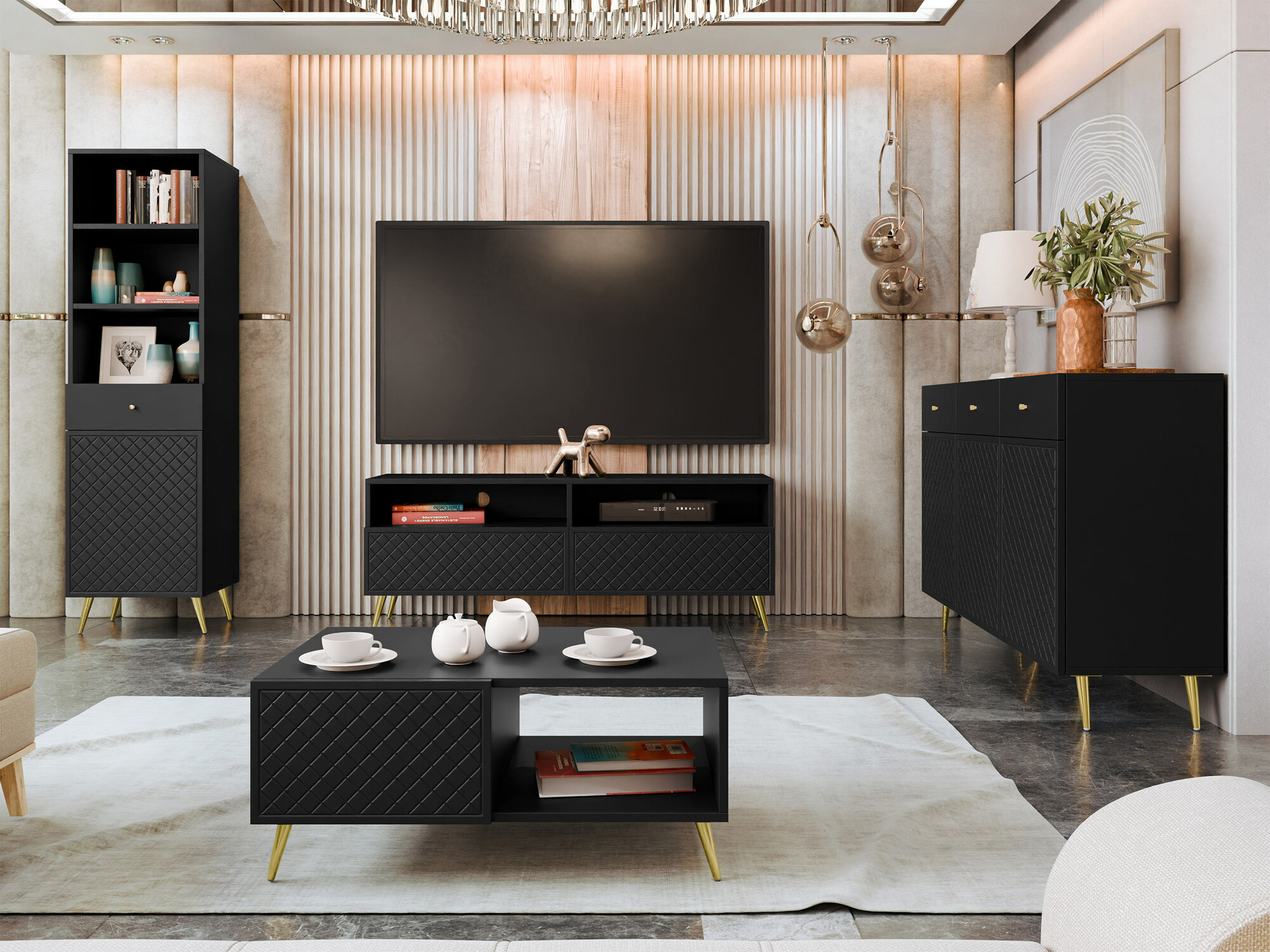 TV stand Comfivo Nuromo 112 (Black)