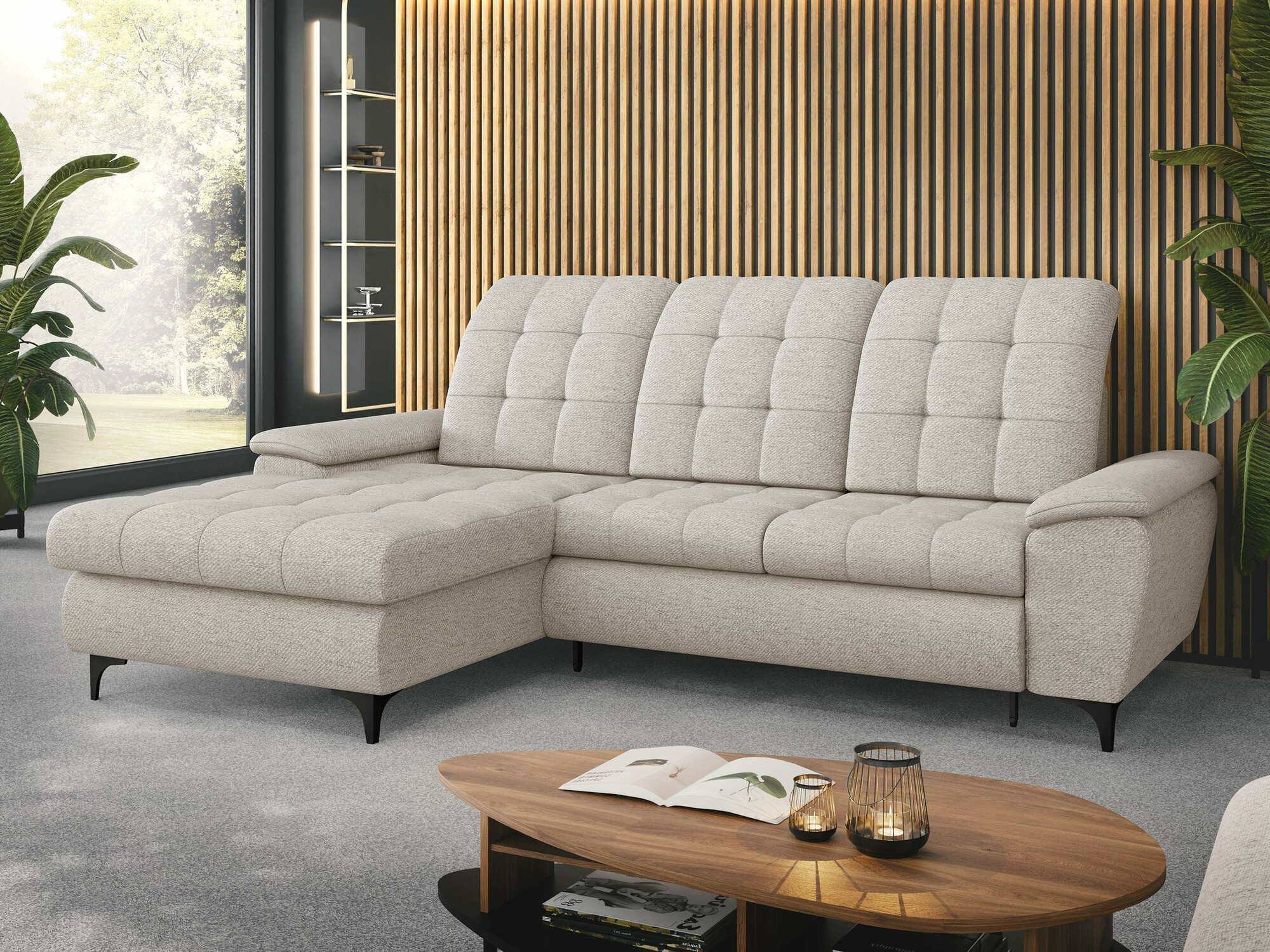 Corner sofa Sanford 103 (Neve 03)