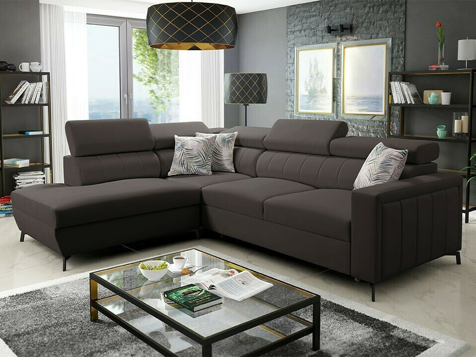 Corner sofa Sarasota 148 (Mono 234 + Botanical 36)