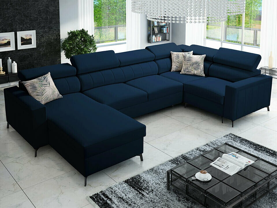 Corner sofa Sarasota 153 (Mono 242 + Botanical 36)