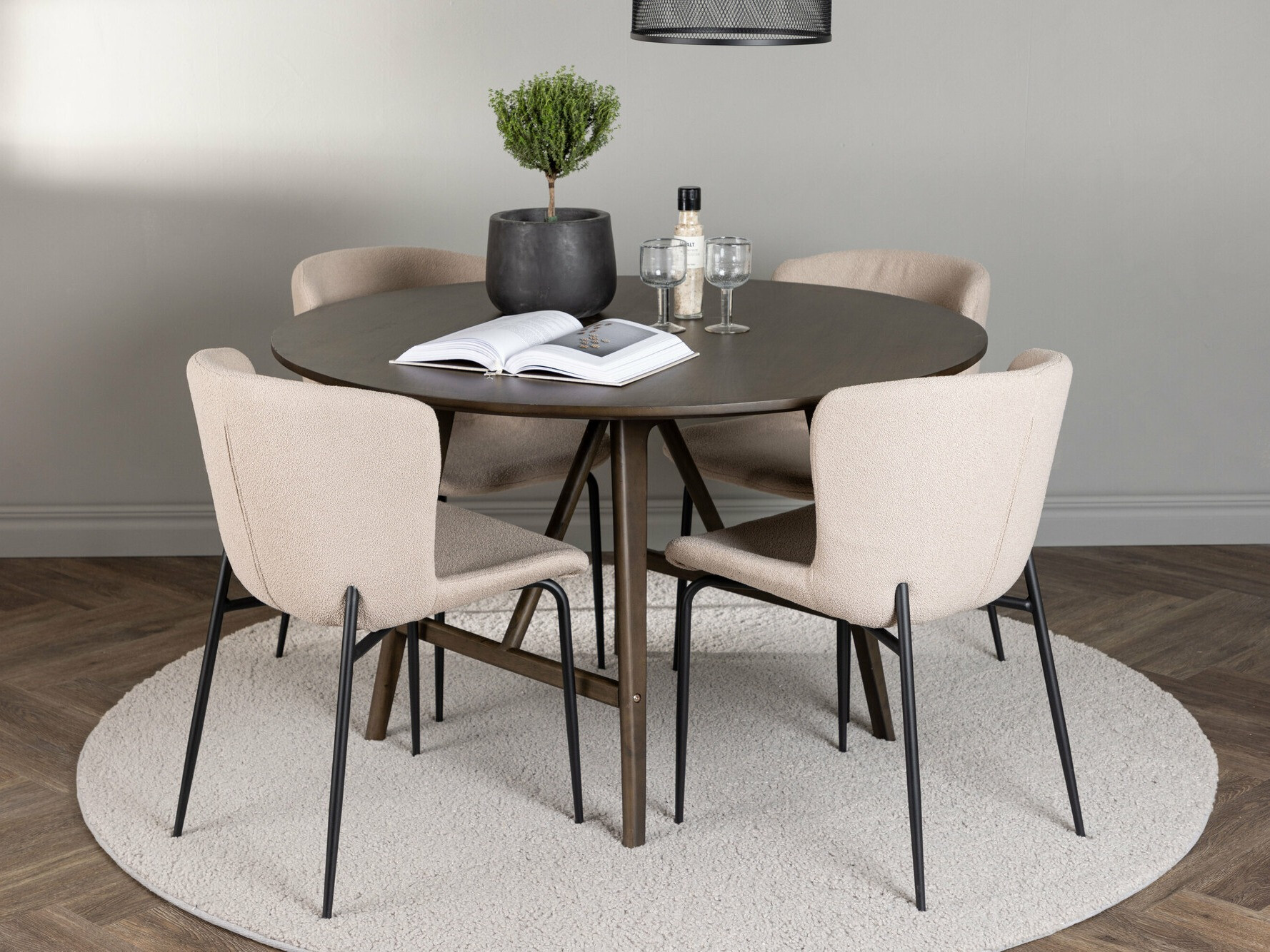 Dining set Dallas 4570 (Beige)